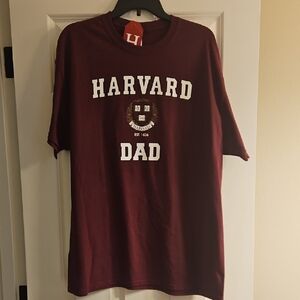 Harvard Dad Maroon T-Shirt